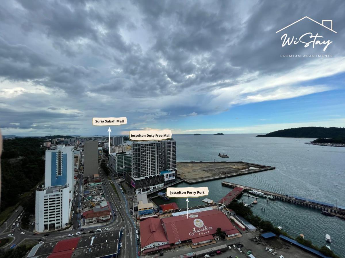 Wistay 4-5Pax Premium Apartment Kk City Center Кота Кинабалу Екстериор снимка